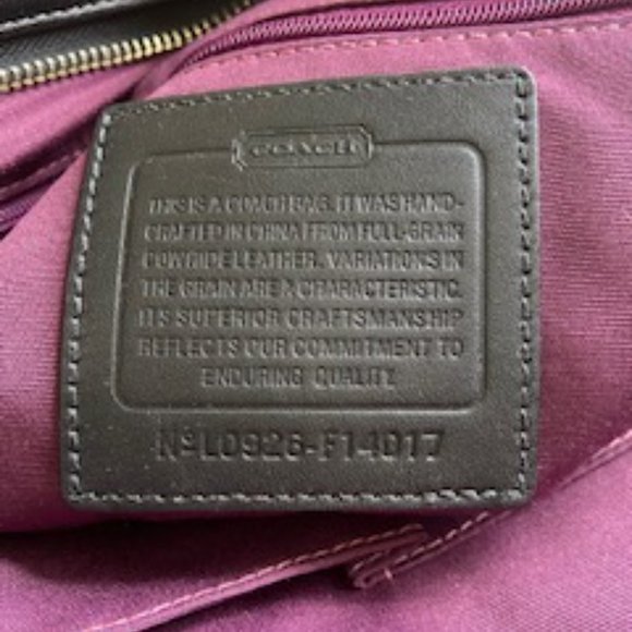 Coach Leather handbag - Picture 4 of 13